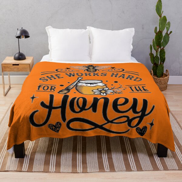 Item preview, She Works Hard For The Honey designed and sold by nicedesign01.
