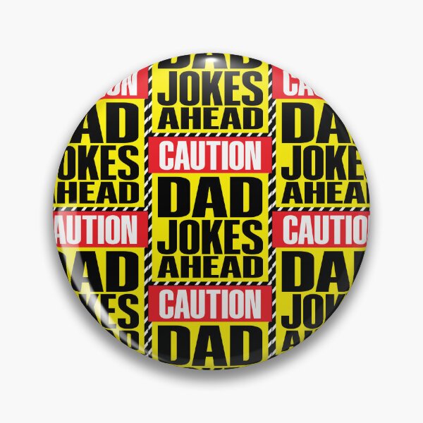 Item preview, Caution Dad Jokes Ahead designed and sold by onetrend.