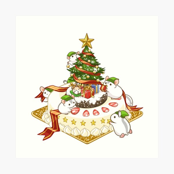Hamster elves Art Print