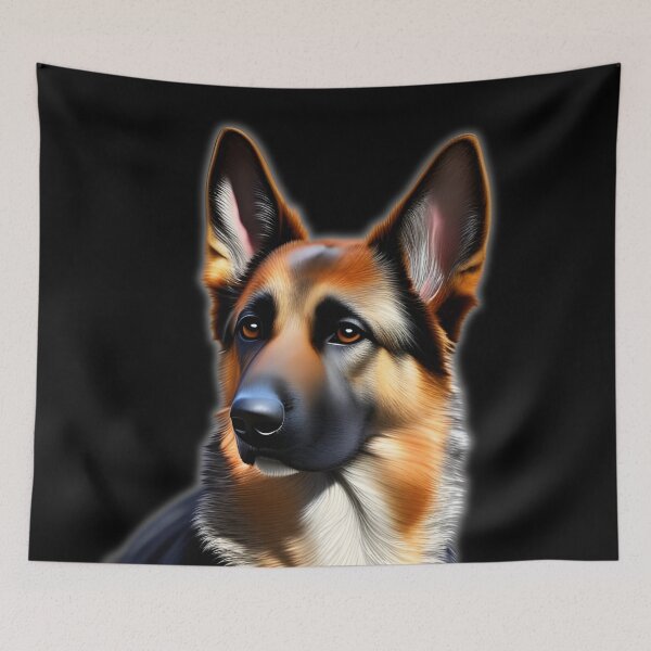 Item preview, German shepherd, Ai Generated Art  designed and sold by ACC .