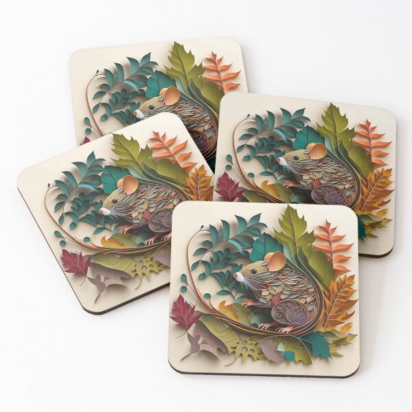 Item preview, Paper mouse designed and sold by Matt's Artificial Nature.