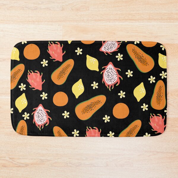 Item preview, Colorful Tropical Fruits Floral Illustration Pattern designed and sold by PlantKind.