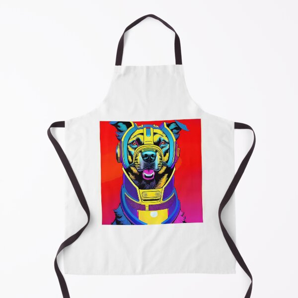 Item preview, Futuristic Space Dog - Mœbius Dog designed and sold by Galactic Fur Baby Federation.