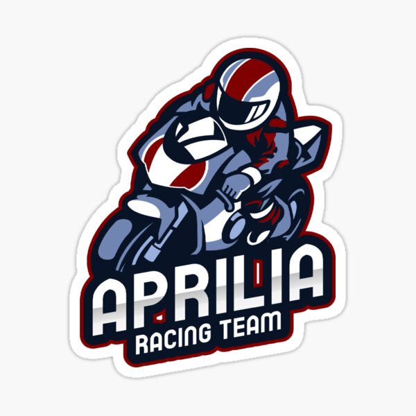 Aprilia Racing Stickers for Sale