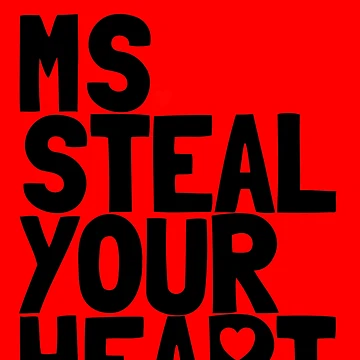 Imagen de la obra Ms Steal Your Heart Toddler Valentine Outfit Girls Valentine Gear de DynamicDesign