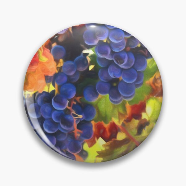 Item preview, Harvest Wine Grapes Artistic Kitchen Art designed and sold by Stephanie Laird.