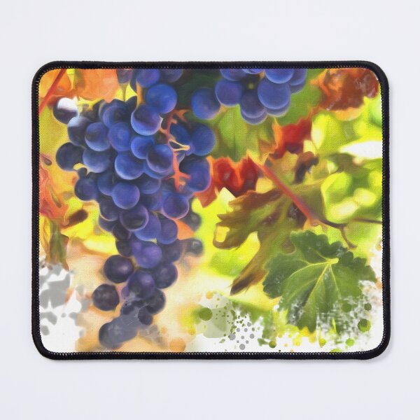 Item preview, Harvest Wine Grapes Artistic Kitchen Art designed and sold by Stephanie Laird.