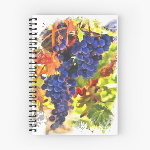 Item preview, Harvest Wine Grapes Artistic Kitchen Art designed and sold by Stephanie Laird.