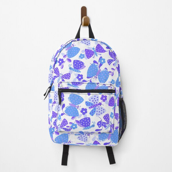 Item preview, Cute monarch butterfly pattern with blue and purple palate designed and sold by Kaushlydraw.