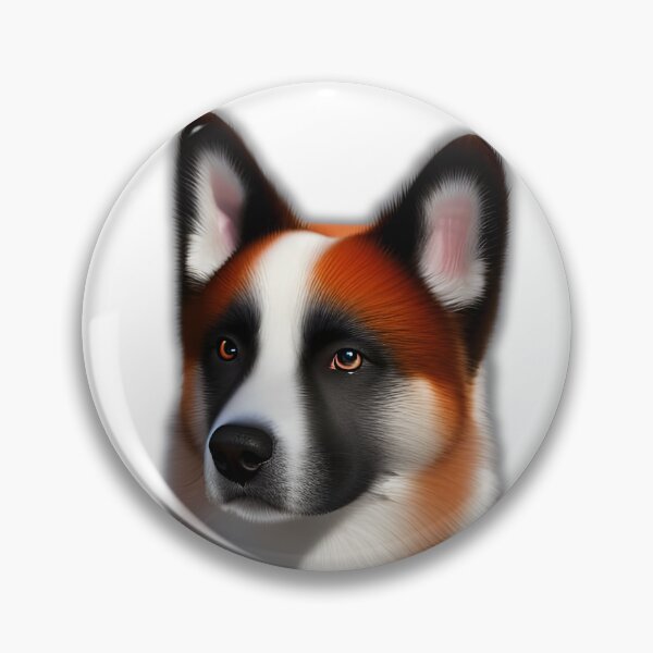 Item preview, Akita dog, Ai Generated Art  designed and sold by ACC .