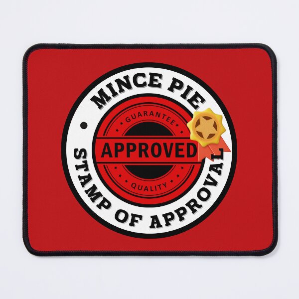Item preview, Mince Pie - Stamp of Approval designed and sold by MPC-Mince-Pies.