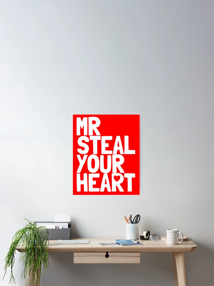 Imagen 2 de 3, Póster con la obra Mr Steal Your Heart Toddler Valentines Outfit Boys Valnetine Gear, diseñada y vendida por DynamicDesign.