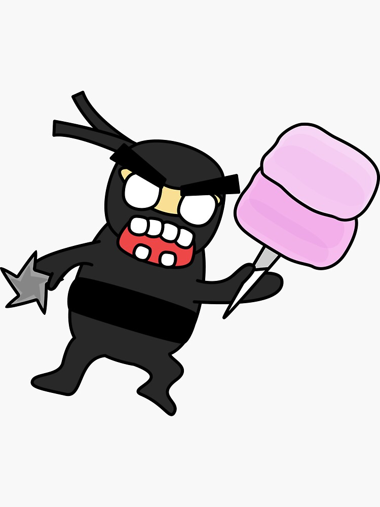 angry zombie ninja by shortstack