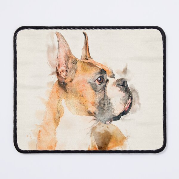Item preview, Boxer Dog, Digital Watercolor Art designed and sold by TheresPawprints.