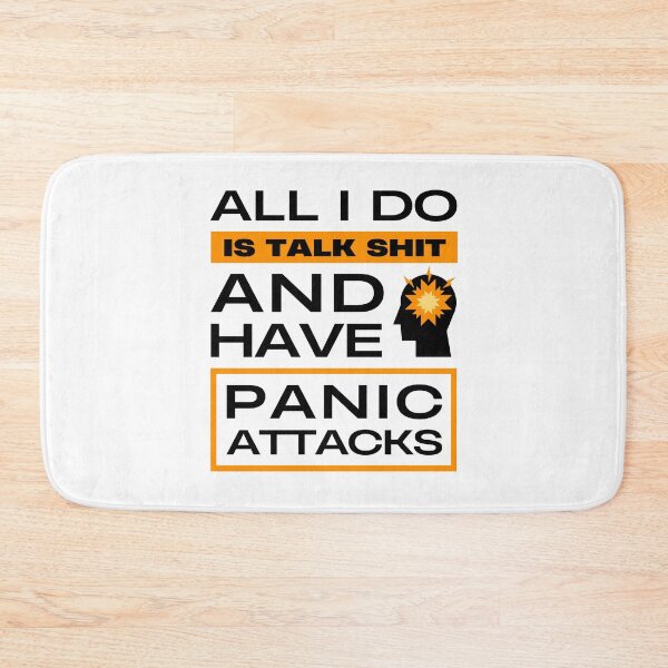 Item preview, All I Do is Talk Shit and Have Panic Attacks Funny  designed and sold by Mimielitas-Shop.