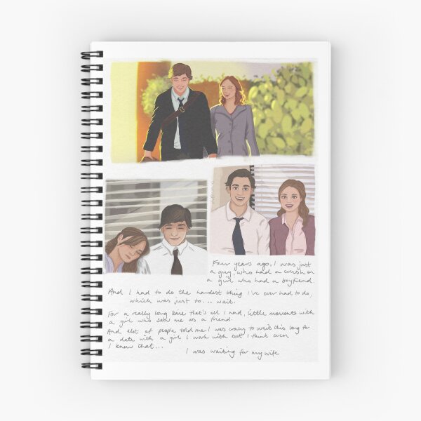 Item preview, Jim and Pam designed and sold by vspongecake.