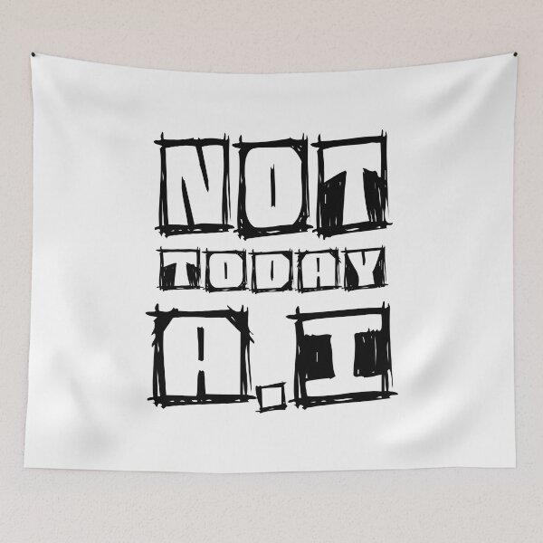 Item preview, HUMANS NOT A.I  designed and sold by WorldEngine.