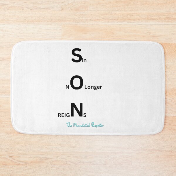 Item preview, S.O.N.| Sin No Longer Reigns - White designed and sold by TheReporter1.
