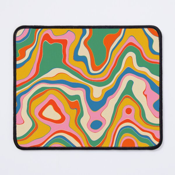 Item preview, Trippy Rainbow Melt Colorful Abstract Pattern designed and sold by kierkegaard.