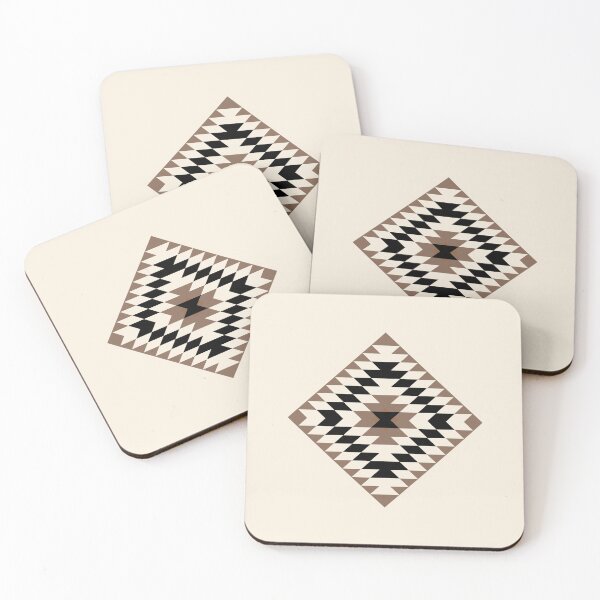 Item preview, Aztec Stylized Bown Black Cream Symbol designed and sold by NataliePaskell.