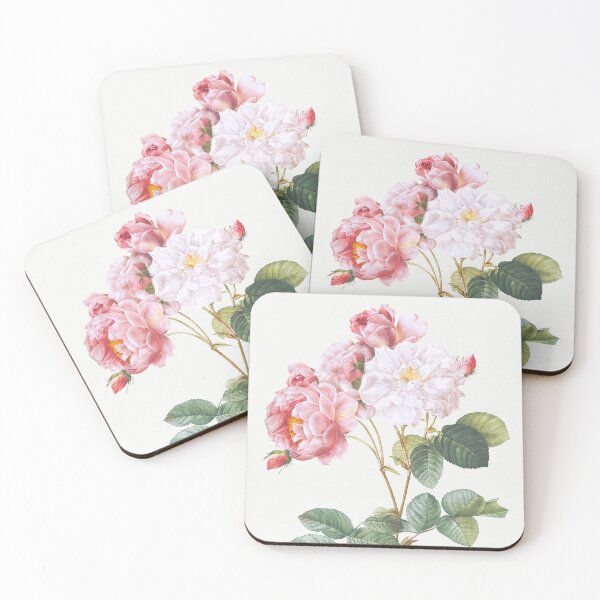 Item preview,  Rosebush vintage illustration by Pierre-Joseph Redouté designed and sold by EmeraldeaArt.