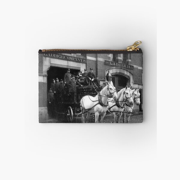 Item preview, C. 1890 Boston Fire Department, Ladder Company 8  designed and sold by retrophotoworks.