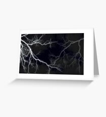 Lightning Crackle Greeting Card