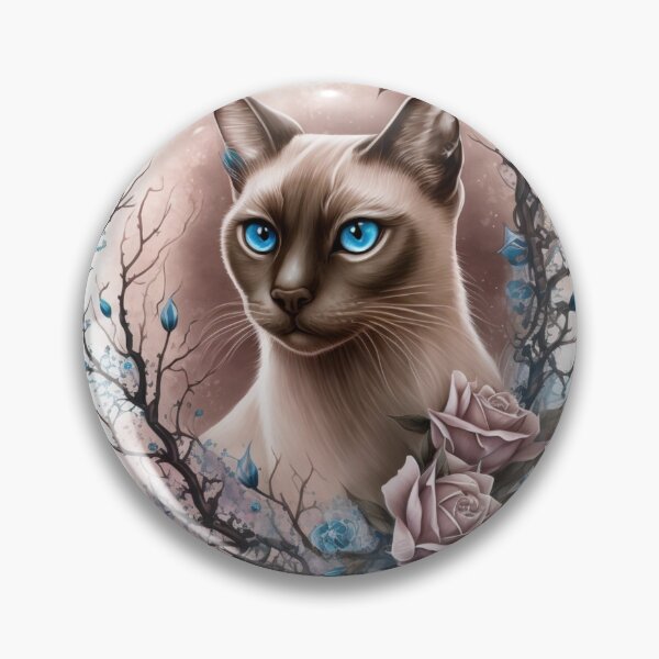 Item preview, Siamese Portrait designed and sold by Nocturne  Paws.