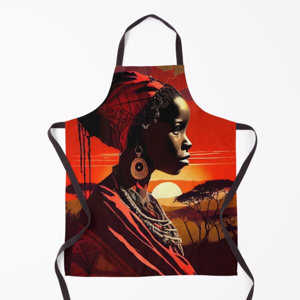 Item preview, A Serene Masai Beauty in the Heart of Nature designed and sold by digitalbrosse.