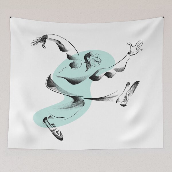 Item preview, Lindy Hop Dancer, Frankie Manning designed and sold by ryancallowayart.