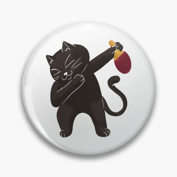 Item preview, Dabbing table tennis cat designed and sold by DerSenat.