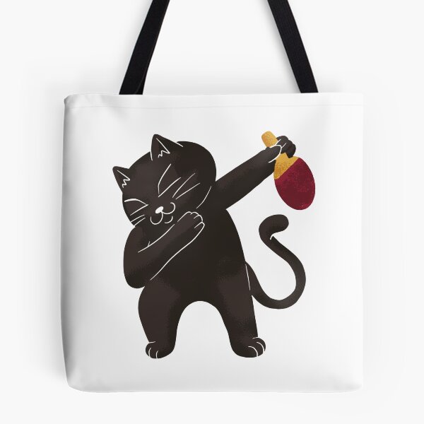 Item preview, Dabbing table tennis cat designed and sold by DerSenat.