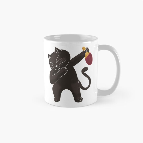 Item preview, Dabbing table tennis cat designed and sold by DerSenat.