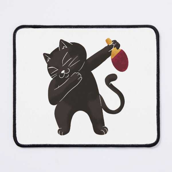 Item preview, Dabbing table tennis cat designed and sold by DerSenat.
