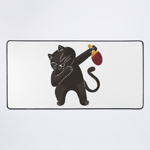 Item preview, Dabbing table tennis cat designed and sold by DerSenat.
