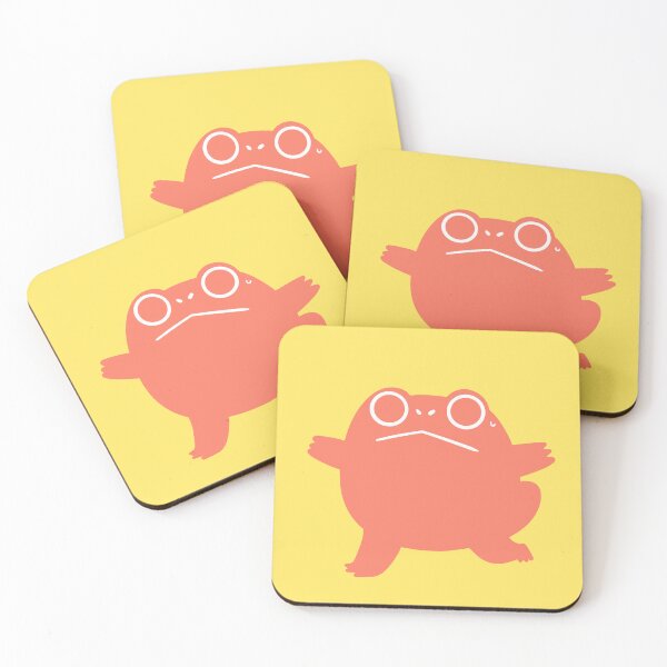 Item preview, Nervous Red Frog designed and sold by LissetteRodz.