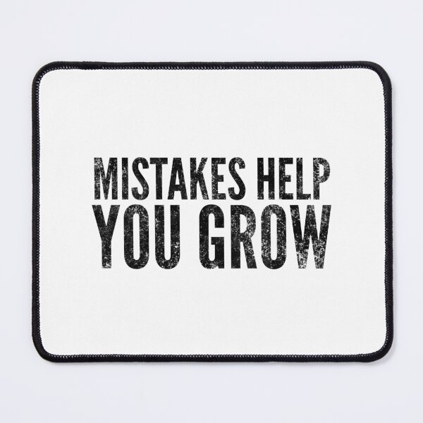 Item preview, Mistakes Help You Grow - Motivational Words designed and sold by texteestore.