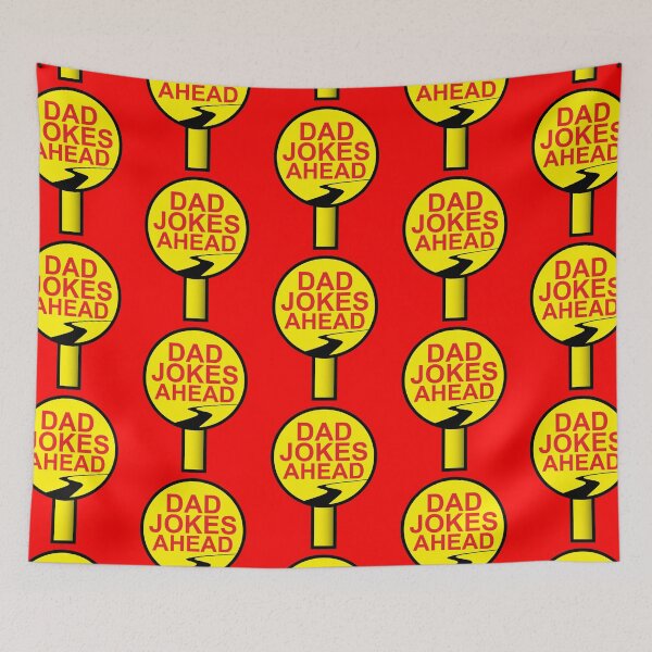 Item preview, Warning Dad Jokes Ahead designed and sold by onetrend.