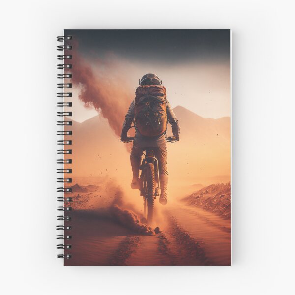 Item preview, Bike Packing Desert Mars Explore Dooms Day Essential T-Shirt  designed and sold by BIKE PACKING.