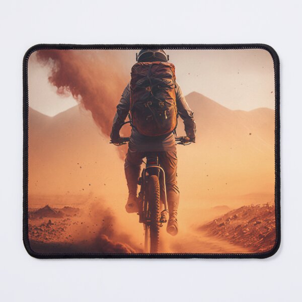 Item preview, Bike Packing Desert Mars Explore Dooms Day Essential T-Shirt  designed and sold by BIKE PACKING.