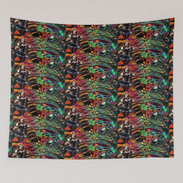 Item preview, H. Quinzel on Psychedelic Background designed and sold by MummyEffect.