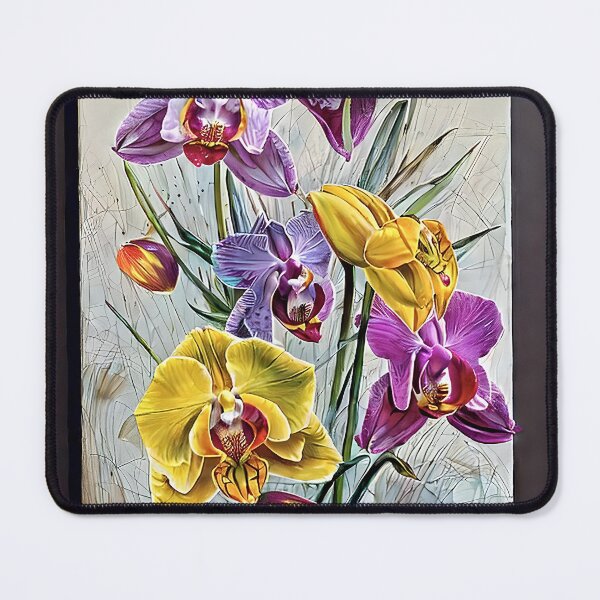 Item preview, Orchids on canvas designed and sold by bogfl.