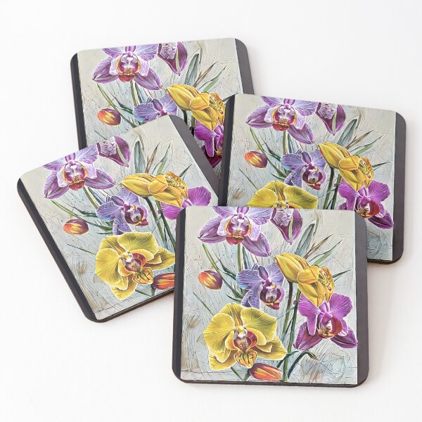 Item preview,  Orchids on canvas designed and sold by bogfl.