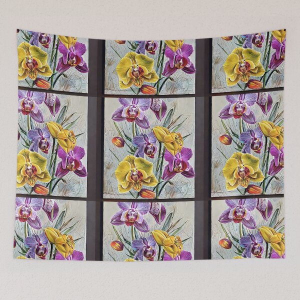 Item preview,  Orchids on canvas designed and sold by bogfl.