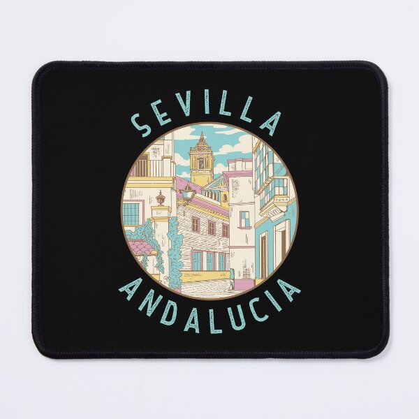 Item preview, Sevilla Spain Distressed Circle designed and sold by KrisSidDesigns.
