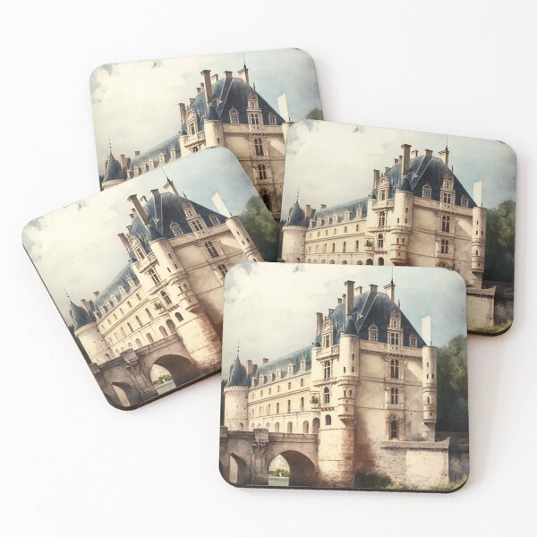 Item preview, French castles - Chenonceau Castle designed and sold by AB9-Designs.