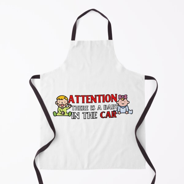 Item preview, Attention Baby In Car designed and sold by IdeasForFreedom.