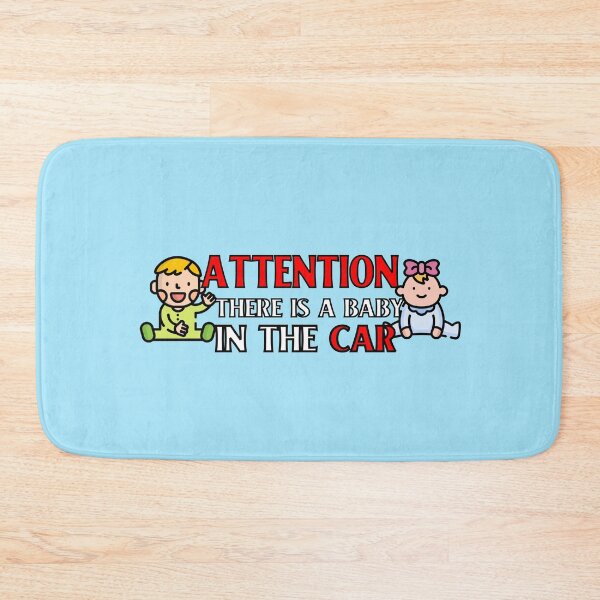 Item preview, Attention Baby In Car designed and sold by IdeasForFreedom.