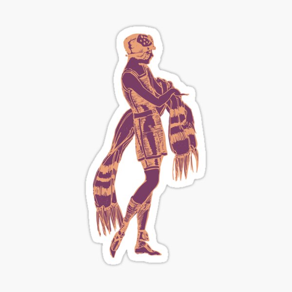 A Day with the Beach Lady Sticker