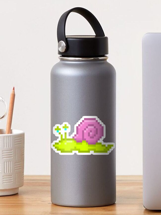 Thumbnail 1 of 3, Sticker, Jojo the snail designed and sold by Kimbwa.